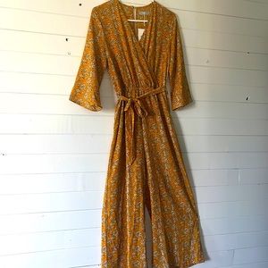 NWT Mustard yellow romper